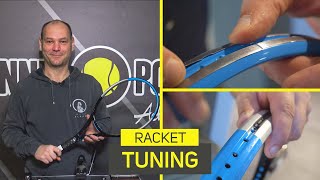 Du willst deinen Tennisschläger tunen Wir haben die Tipps amp Tricks – RacketTuning  TennisPoint [upl. by Letsyrk205]