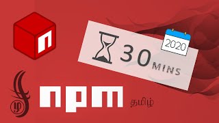 தமிழ் 04 What is NPM in Tamil  30 Mins Tutorial [upl. by Garey558]