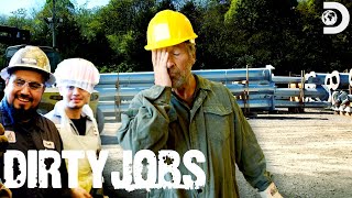 Mike Rowe Has a Hard Time Making Galvanized Steel  Dirty Jobs [upl. by Nollie]