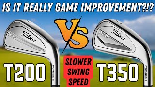 NEW Titleist T200 vs T350  The Next Level of quotGAME IMPROVEMENTquot Iron [upl. by Gerdy]