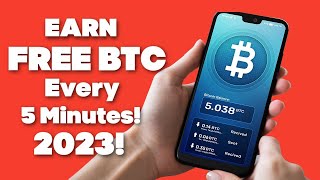 How To Earn FREE BITCOIN every 5 minutes in 2023 FREE Bitcoin Site Earn BTC Daily [upl. by Innoc]