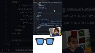 Changing SVG Colors using CSS 🔥 frontenddeveloper webdeveloper htmlcss [upl. by Londoner]