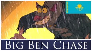 The Great Mouse Detective 1986  Big Ben Chase  Kazakh Қазақша [upl. by Zeph59]