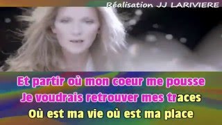 CELINE DION PARLER A MON PERE I G C JJ Karaoké  Paroles [upl. by Schatz]