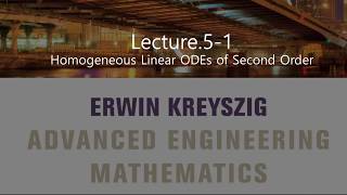 공대 형아가 알려주는 공학수학  Lecture51 Homogeneous Linear ODEs of Second Order [upl. by Ettereve]