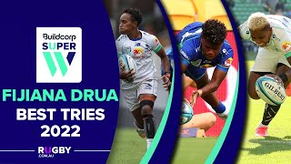 Best Fijiana Drua Tries  Super W 2022 [upl. by Aruam341]