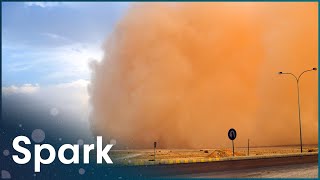 How To Track A Dust Storm Meteorology Documentary  Dust Storm [upl. by Lambrecht]