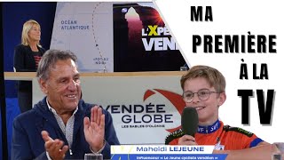 Comment je me retrouve avec Jean René BERNAUDEAU et Arnaud BOISSIERES à la télé pour le VENDEE GLOBE [upl. by Bael]