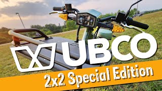 UBCO 2x2 Special Edition EMotorcycle Quick Look [upl. by Sivrep964]