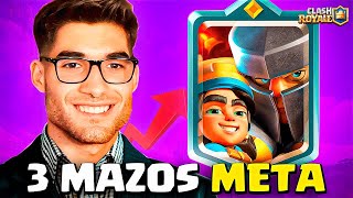 3 MAZOS META CON PRINCIPITO EN CLASH ROYALE💥  CÓMO ATACAR Y DEFENDER  MATCHUPS EXPLICADOS🧠 [upl. by Ahtel]