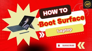 How To Boot Surface Laptop [upl. by Milty279]