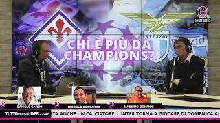 Maracanà  Chi è più da Champions tra Lazio e Fiorentina  Impallomeni Garbo Ceccarini Bonanni [upl. by Adnaloj666]