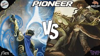 Izzet Creativity VS Mono Green Devotion MTG Pioneer [upl. by Nayrda427]