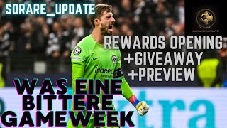 Sorare  Was eine Bittere Gameweek Rewards Opening  Giveaway Auslosung [upl. by Folger151]