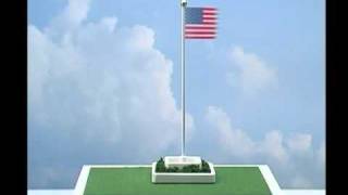 Miniatronics Waving American Flag [upl. by Suehtomit16]