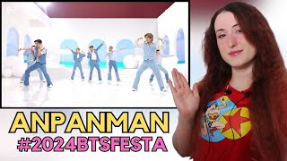 BTS 방탄소년단 Anpanman Stage CAM BTS focus 2024BTSFESTA Tepki  KPOP TEPKİ  KPOP REACTION [upl. by Ambrose641]