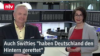 Auch Swifties quothaben Deutschland den Hintern gerettetquot  Überraschendes BIPWachstum  ntv [upl. by Atikat198]