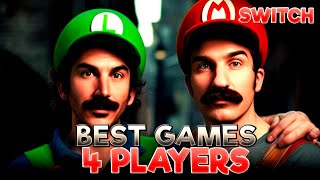 TOP 40 BEST 4 PLAYER SWITCH GAMES 🎮🔥 [upl. by Breanne296]