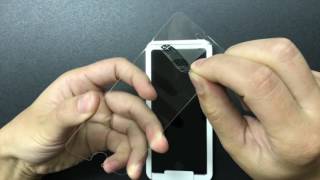 Trianium Tempered Glass Screen Protector Installation Video [upl. by Rabbi]