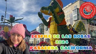 DESFILE DE LAS ROSAS 🌹 2024 PASADENA CALIFORNIA Parte 1 [upl. by Yaral936]