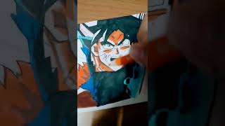 Vẽ goku art anime drawingluffygear5 drawing [upl. by Ely]