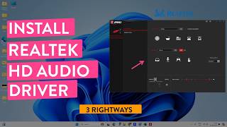 How to Install Realtek HD Audio Driver on Windows 1110 amp Lower [upl. by Simonsen203]