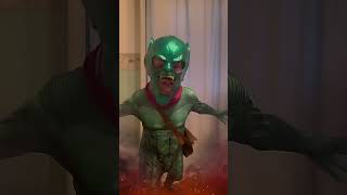 The Green Goblin greengoblin capcut fyp shorts spiderman cosplay edit oscorp [upl. by Htenywg]