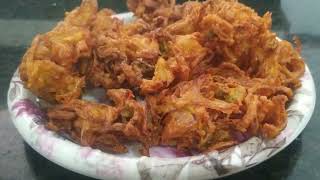 कुरकुरीत कांदा भजी  Kanda Bhaji  Crispy Onion Pakoda  Kurkurit Kanda Bhaji [upl. by Airotkciv]