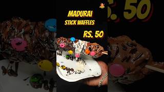 Rs 50 Bubble Waffles In madurai⚡foodie shorts madurai [upl. by Esilahc]