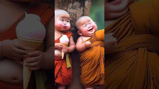 Baby buddha video  buddha song  ytshort  short video [upl. by Asiret169]