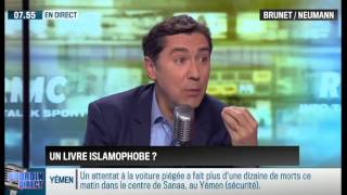 Brunet amp Neumann  Le livre de Michel Houellebecq estil islamophobe   0701 [upl. by Prentiss779]