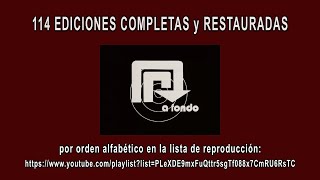 114 EDICIONES COMPLETAS y RESTAURADAS A FONDO  ORDEN ALFABÉTiCO [upl. by Olivann637]