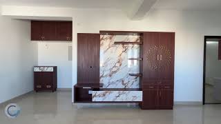 3BHK Interior Design  Pearl Krishna Medavakkam OMR Chennai  Creative Craft Interiors [upl. by Dorrej791]