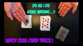 Simple quotDo As I Doquot Card Trick Performance And Tutorial [upl. by Adnohsor]