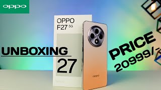 quotOPPO F27 5G Unboxing amp First Impressions  2024 India Editionquot oppo unboxing viralvideo [upl. by Bander]