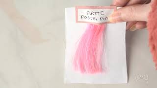 Brite Instant Colour Pastel Pink Swatching on 613 [upl. by Goldy108]