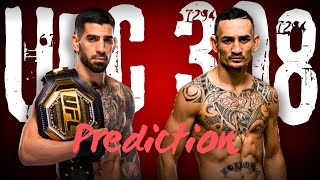 UFC 308 Topuria vs Holloway Prediction  SubmissionScript [upl. by Arlena220]