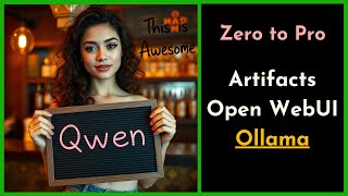 Master Qwen25 Coder Artifacts like a PRO with Ollama and Open Web UI [upl. by Adlemi26]