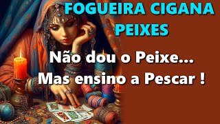 🔥 FOGUEIRA CIGANA PEIXES 🔥 Não dou o Peixe🐠 mas ensino a Pescar 😉 [upl. by Anelas416]