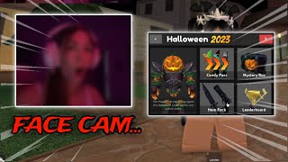 MM2 WITH FACE CAM… HALLOWEEN EVENT [upl. by Alilad]