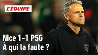 Nice 11 PSG  Qui est responsable [upl. by Olivie]