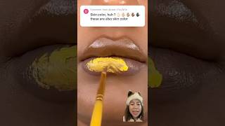 LIPSTIK WARNA KULIT‼️ makeup makeuptutorial lips lipstick [upl. by Oler]