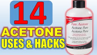 14 Surprising Acetone Nail Polish Remover Uses amp Hacks Around The Home [upl. by Zach]