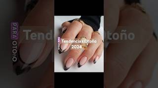 Tendencias Manicura OtoñoInvierno 2024 🍂 inspiraciondeuñas uñasotoño [upl. by Wiedmann413]