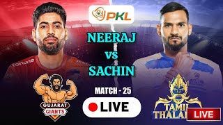 TAMIL THALAIVAS vs GUJARAT GAINTS  PRO KABADDI SEASON11  PKL SEASON11  PKL2024 LIVE [upl. by Anitnahs671]