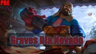 Nuevo Skin  Graves Dia Nevado Snow Day Graves 1350RP [upl. by Snodgrass850]