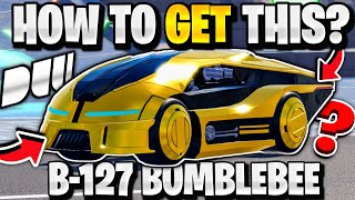 🔥REAL HOW TO GET B127 BUMBLEBEE IN DRIVE WORLD TRANSFORMERS EVENT ROBLOX DRIVE WORLD BUMBLEBEE [upl. by Ainat]