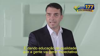 Propostas de Flávio Bolsonaro para Baixada Fluminense do RJ [upl. by Inhoj]