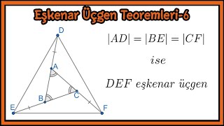 EŞKENAR ÜÇGEN TEOREMLERİ 6 İSPATI [upl. by Naillimixam47]