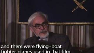 Hayao Miyazaki press conference Part 2 [upl. by Wellesley]